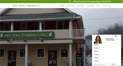 Desktop Screenshot of millhallpharmacy.com